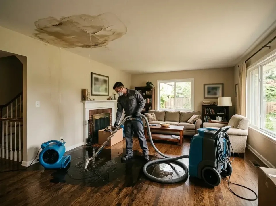 attic-pipe-burst-ceiling-drip-008 — frequently asked questions, Water Damage Restoration & Carpet Care in West Union, OH